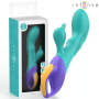 INTENSE - FRED Wiederaufladbarer Rabbit Vibrator Blau